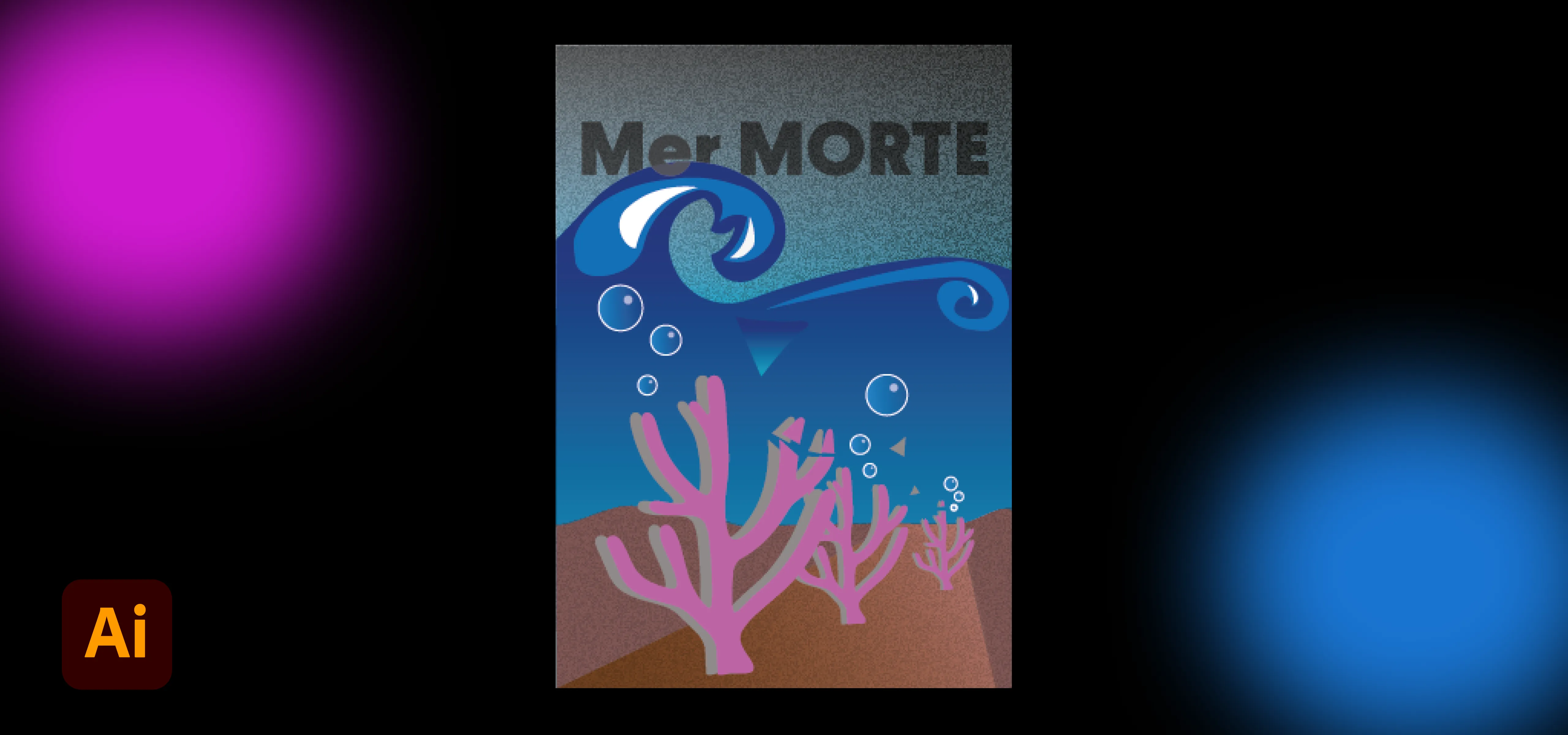 Mer Morte – Hommage à Cassandre