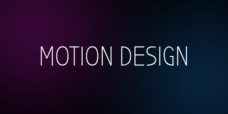 Projets Motion Design